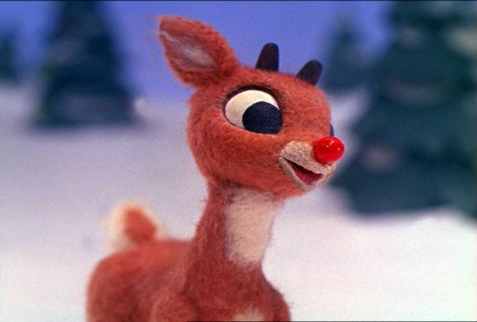 Did Rudolph the Red-Nosed Reindeer have a very shiny nose?