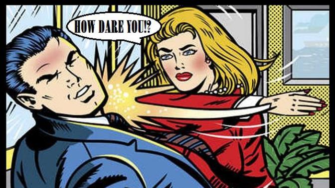 Guys what do you think of girls hitting you?