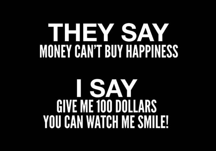 Why Do Some People Still Think Money Is The Answer To Everything?