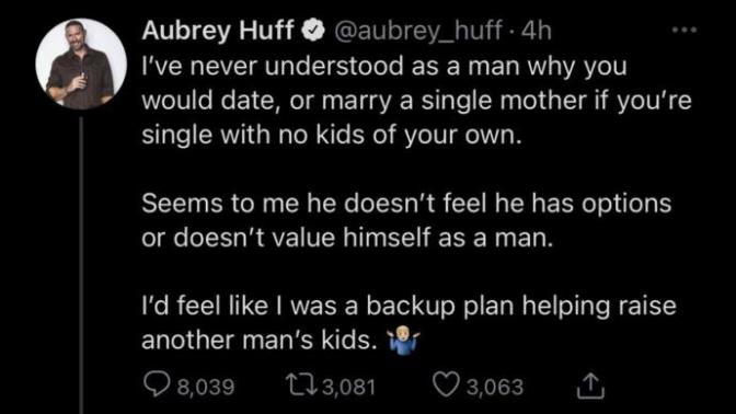 Should men with no kids date single moms?