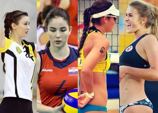 What are the sexiest national volleyball girls in the world?
