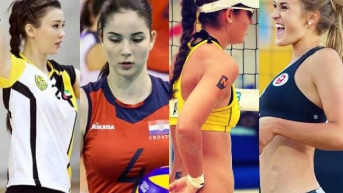 What are the sexiest national volleyball girls in the world?