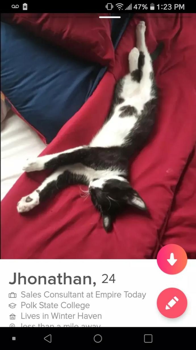 Is my Tinder weak?