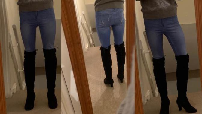 Jeans, boots , skirts or trainers?