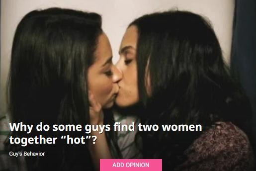 Nobody kisses better than my twin sister.