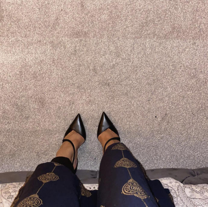 What do you think of my new high heels?