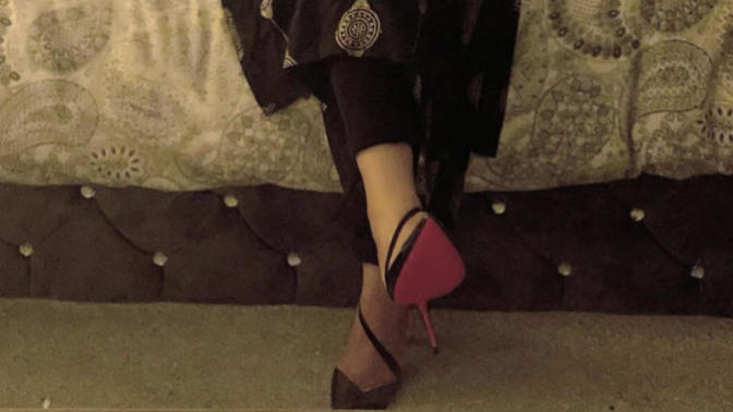 What do you think of my new high heels?