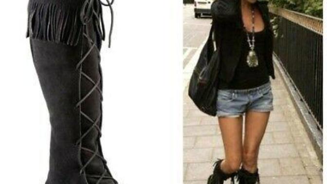 Men, what do you think of women who wear these kinds of black boots?