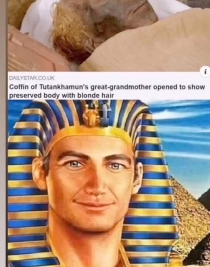 Does this mean Egyptians were white?