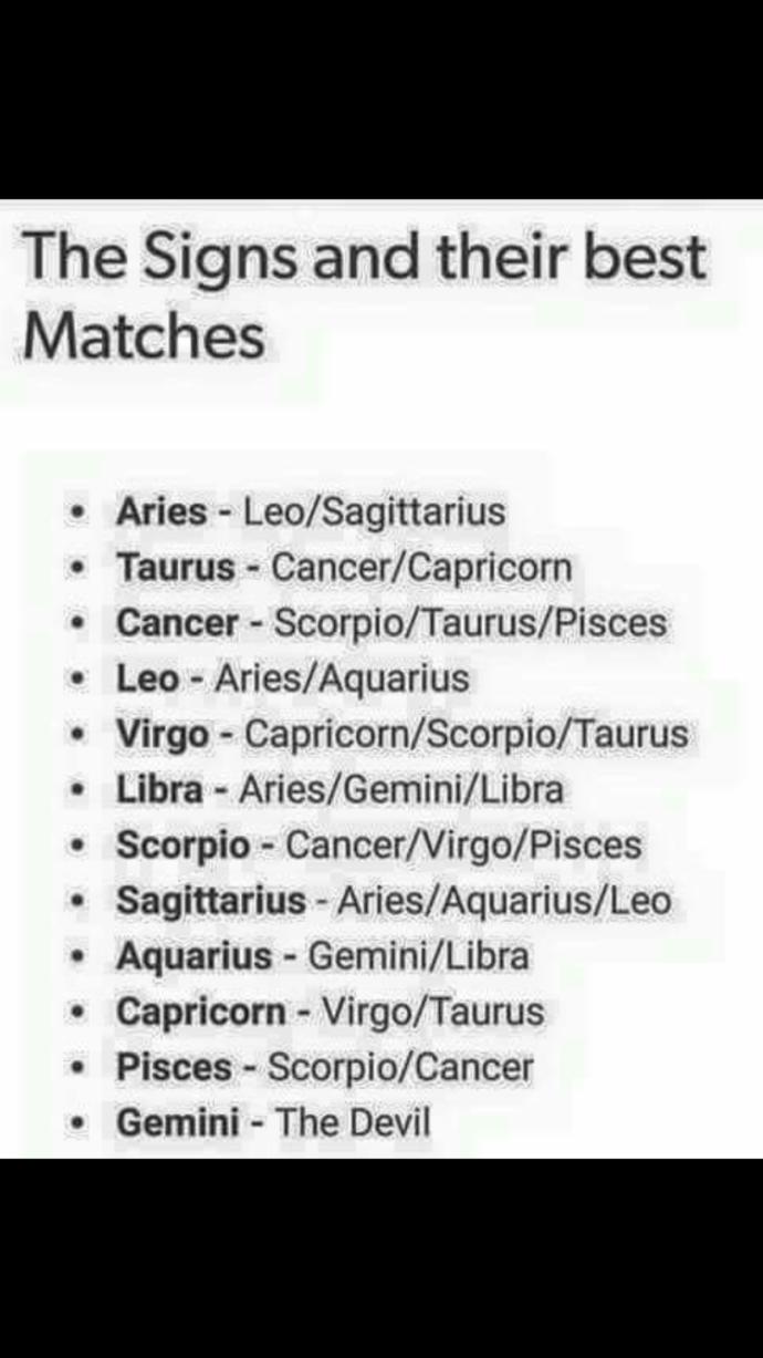 Are zodiac sign matches real or fake?