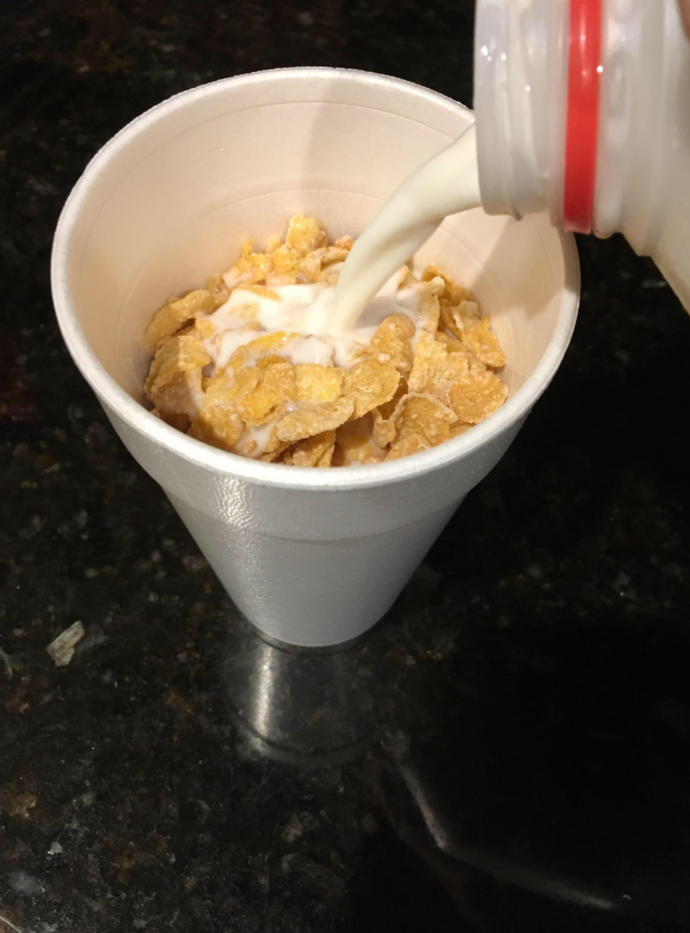 You Know You’re Tired When You Put Your Breakfast Cereal In A Cup & When You Are Tired What Are Some Odd Things You Have Done?