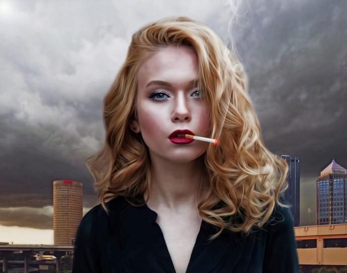 What are you most attracted in a woman soft feminine or strong savage type?