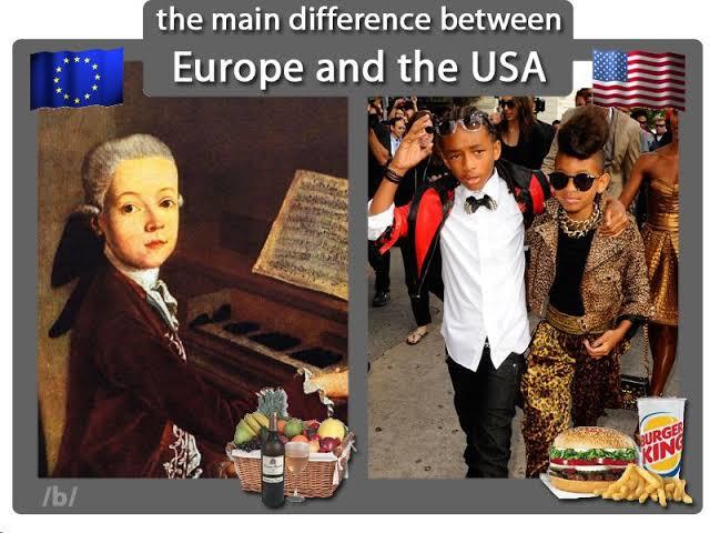 Are Europeans better than Americans?