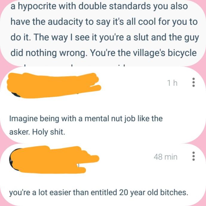 What turns a guy to be this hateful towards women?