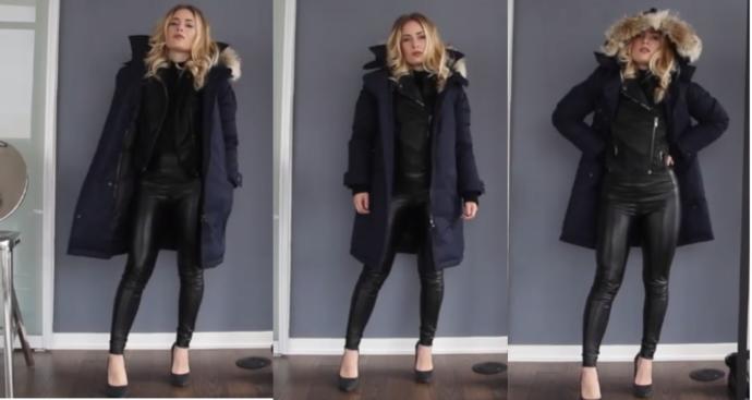 Is it weird to wear two winter coats at once?