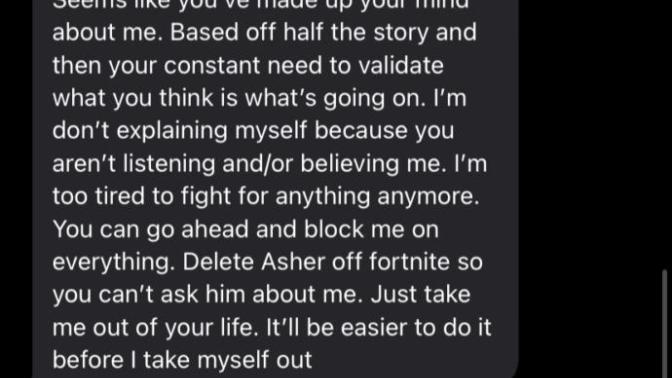 My ex messaged me 3 weeks later after saying bye.. why?