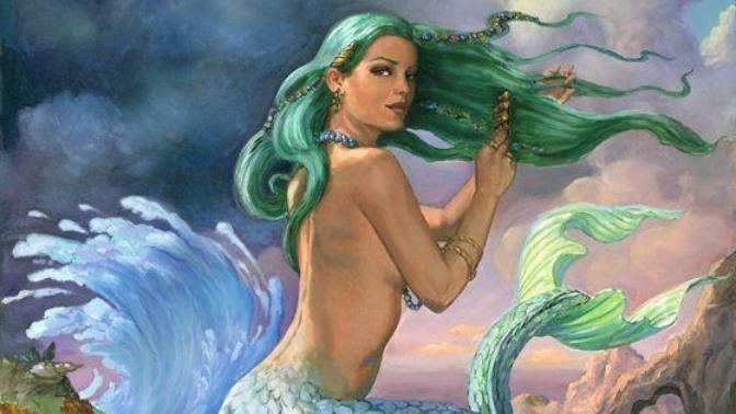 Were mermaids based more on Atargatis or Nerieds?