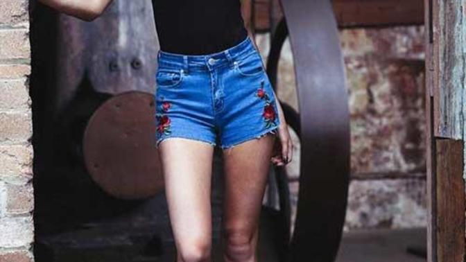 Tank tops, shorts and shoes. Does it look good on a girl?