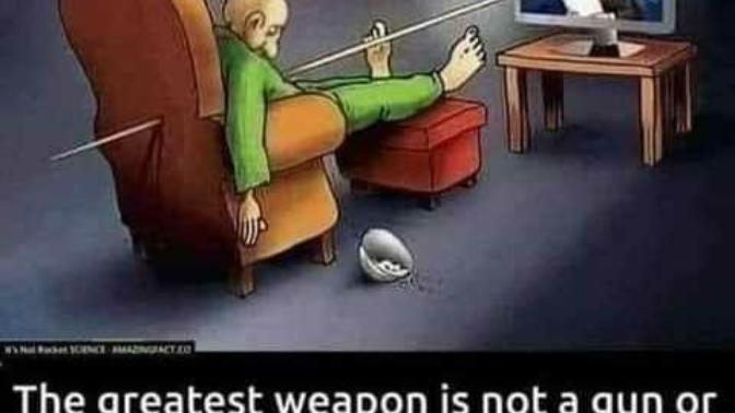 Should you believe everything the media tells you or wonder why their nose doesn't come through the TV and knit you a sweater?