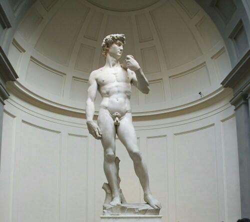 If Michelangelos David was alive today would he have hang ups about his tiny penis?