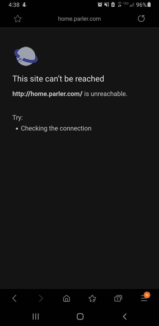 Why isnt anyone talking about Parler app and Parler. com being removed online and of the app stores?
