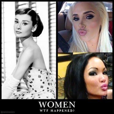 Do girls really think the fake lips trend is attractive?