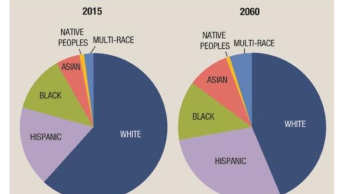 What are your thoughts on white people no longer being the majority in the USA by 2060?