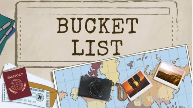 What's on your bucket list?