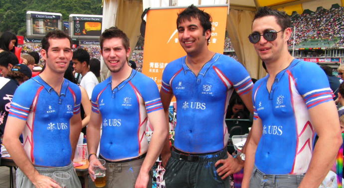 Would you walk around publicly wearing nothing but body paint?