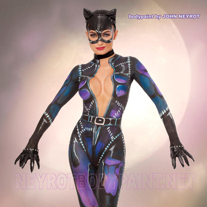 Would you walk around publicly wearing nothing but body paint?