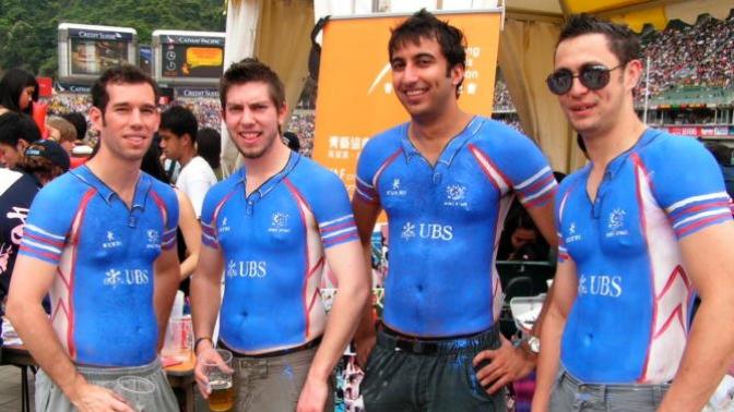 Would you walk around publicly wearing nothing but body paint?