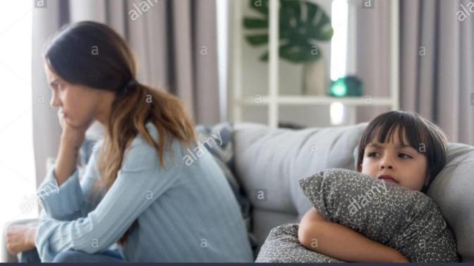 Why do some parents blame their children for the failure of their marriage?