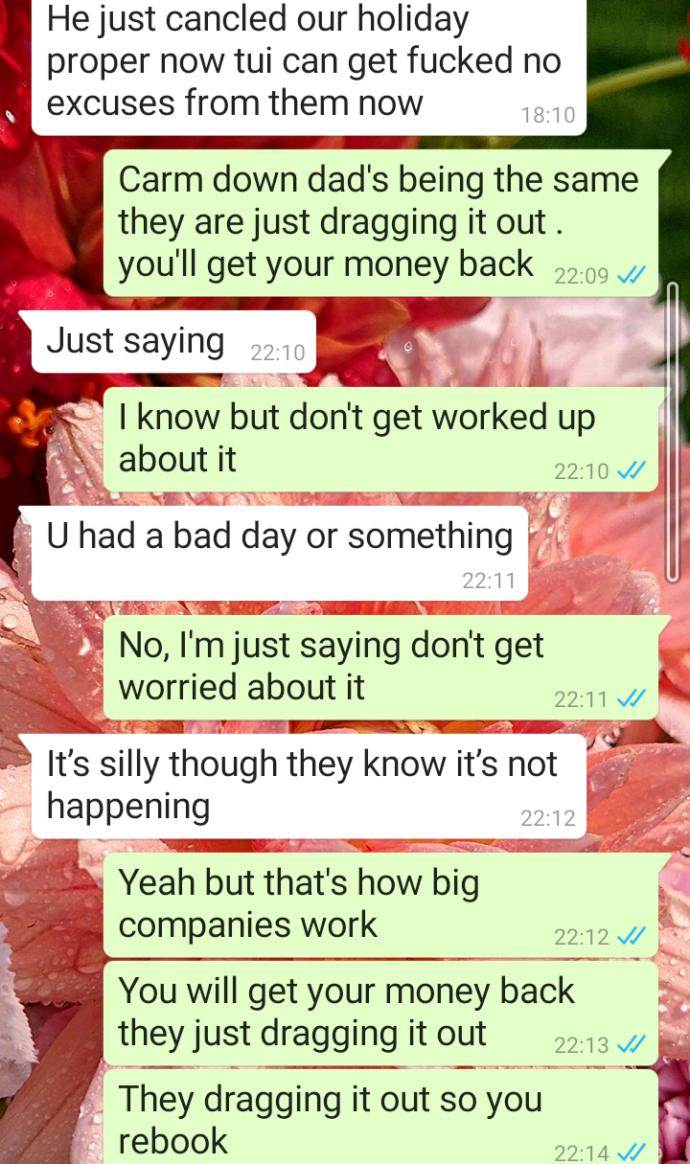 Whos the one being unreasonable in this argument?