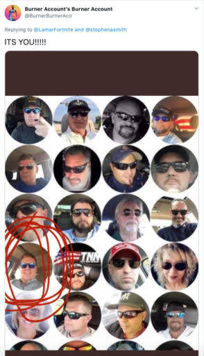 Does this Trump supporter have a right to be at angry about his face being put in a pro Trump NFL boycott meme?
