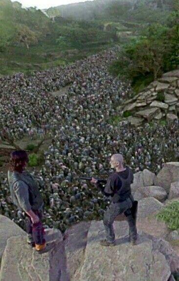 Do you think with Covid and the vaccine we are steps closer to a zombie apocalypse?