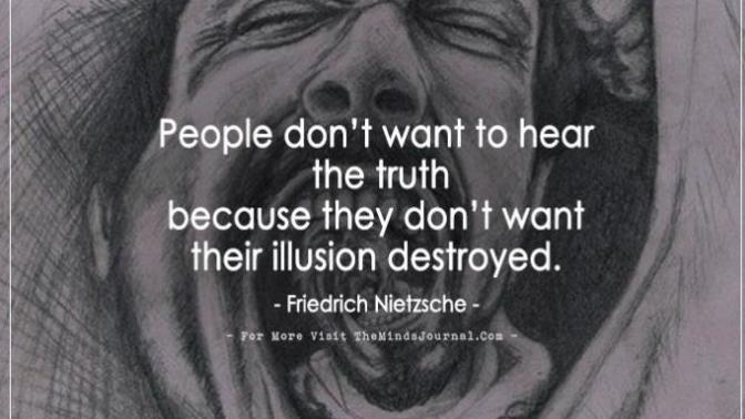 Why do you leftist clutist refuse to hear the truth?