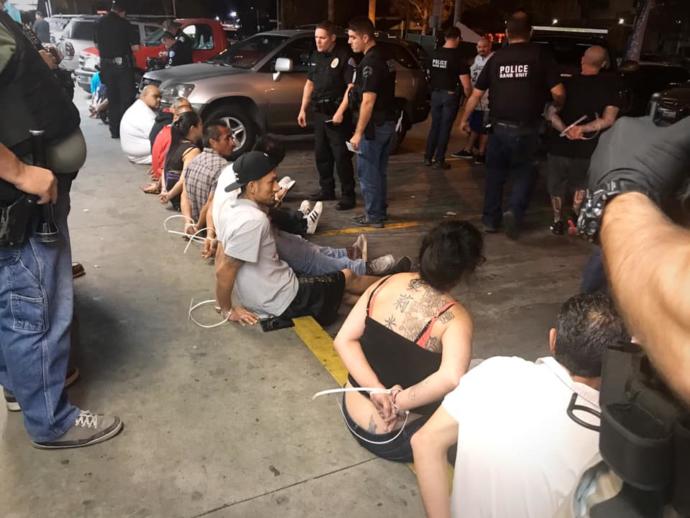 Drug bust of illegals in California