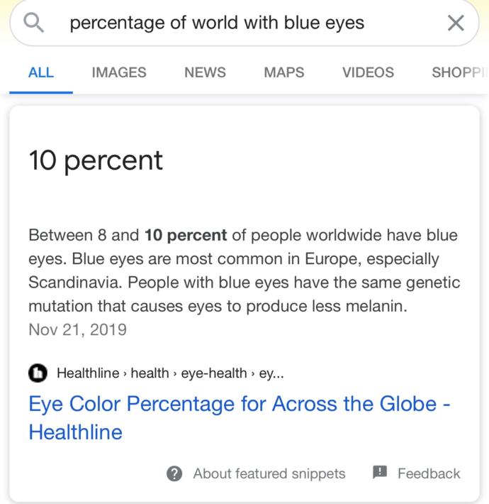 Why are blue eyes so overrated?
