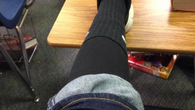 Why do Chinese girls wear leggings under their pants?