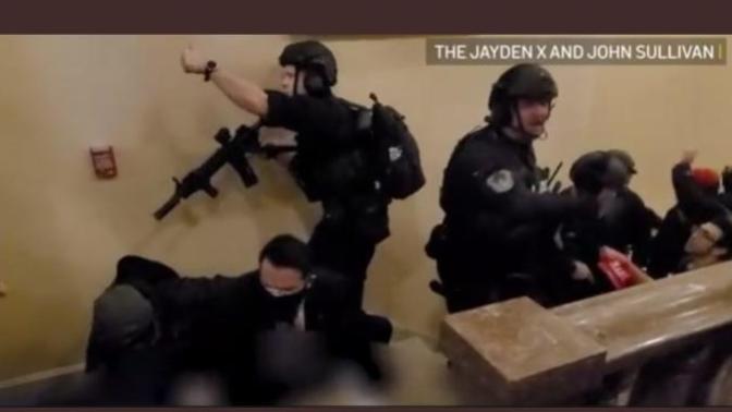 Was the capital riot staged by the Deep State?