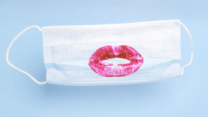 Could you name one lipstick which is suitable for use under a mask?