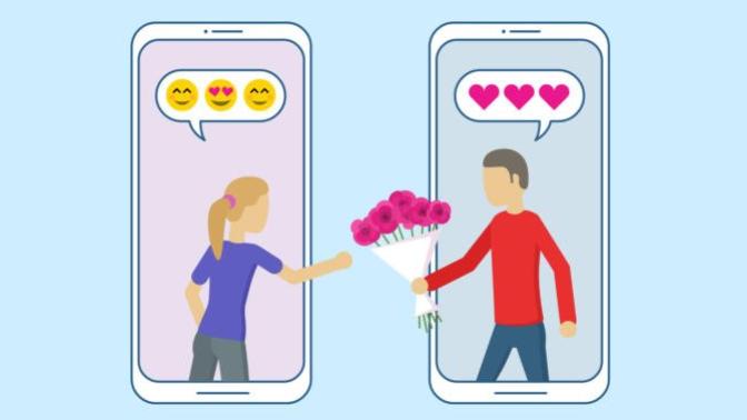 What is the difference between the talking stage and the dating stage?