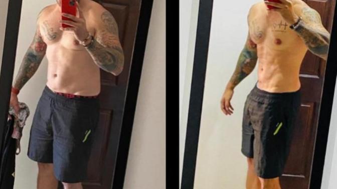 Can you actually loose this much weight and be that ripped in 10 days like the guy in this photo?