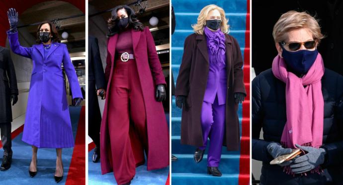 What do you think of the fashion at todays U. S. presidential inauguration?