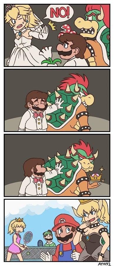 Similar story, different ending. 