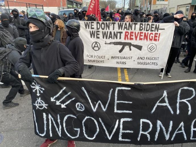 Has the Biden administration spoken out about the insurrection by Antifa that happened across the country on Inauguration Day?