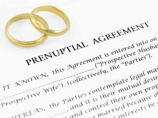 Would you sign a PRE-NUP?