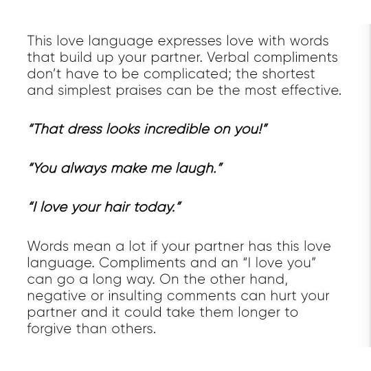 What is your love language?