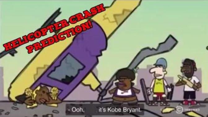 How do movies/cartoons predict the future? Have you seen this cartoon clip that predicted Kobe Brian's death by helicopter crash?