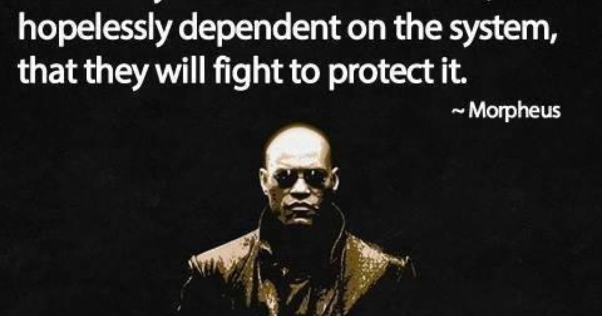 Thoughts of this quote from the Matrix? GirlsAskGuys